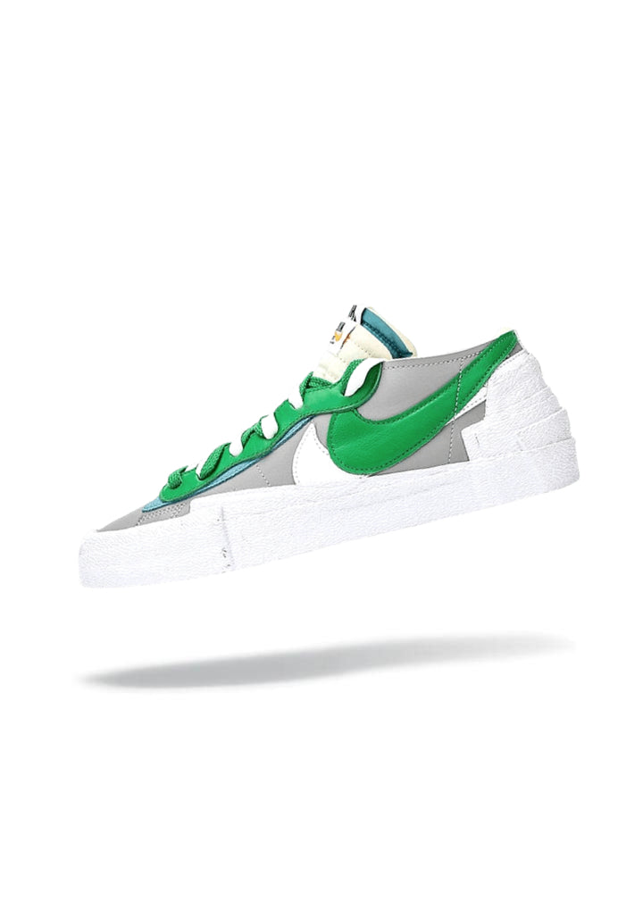 Nike Blazer Low sacai Medium Grey Classic Green – RETROSHOPARIS