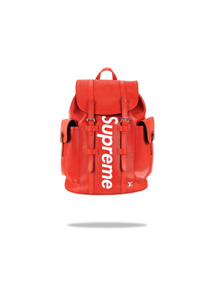 Louis Vuitton x Supreme Red Christopher Backpack