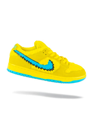 Nike Dunk sb low pro x Grategul Dead Yellow