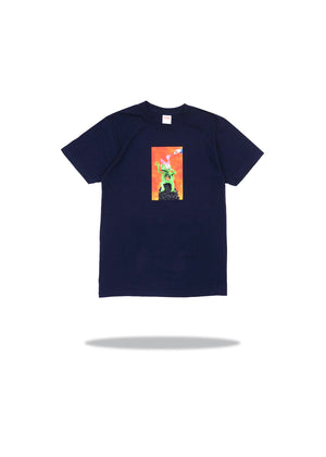Supreme Mike Hill Brains Tee Navy